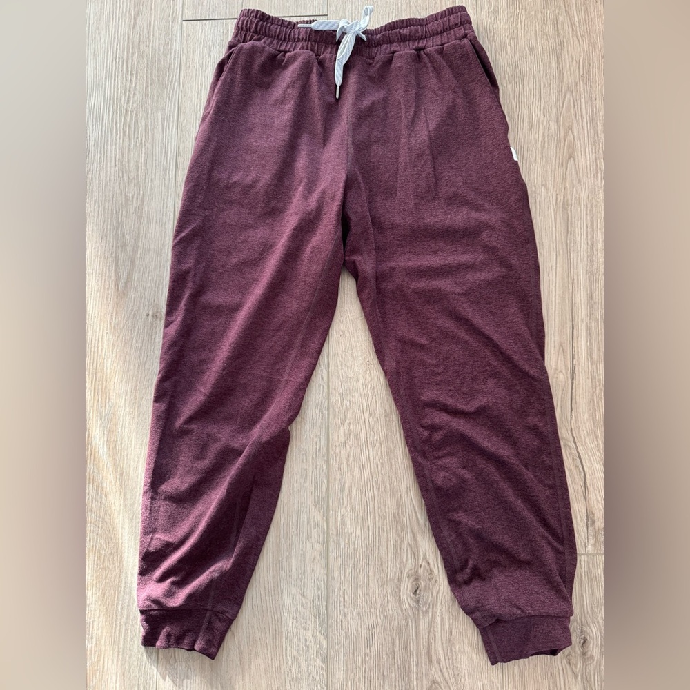 Maroon, Vuori Performance Joggers- XS